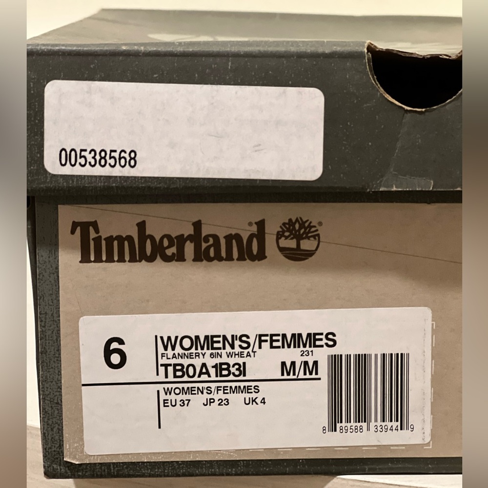 Timberland Tan and Brown Lace Up Boots - Picture 8 of 8